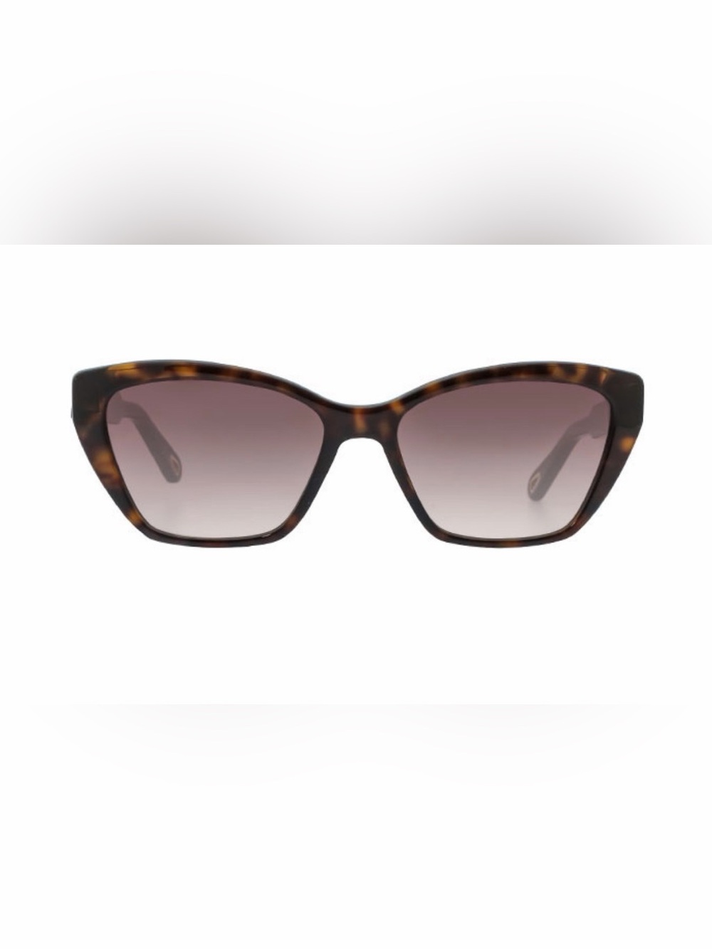 Chloe Tortoiseshell Cat Eye Sunglasses - Brown Gradient Lenses